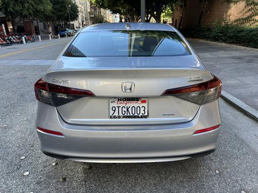 Silver 2025 Honda Civic Hybrid Sport Touring