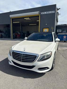 White 2015 Mercedes-Benz S-Class S 550