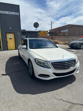 White 2015 Mercedes-Benz S-Class S 550