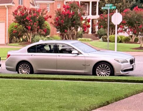 Silver 2010 BMW 750 Li xDrive
