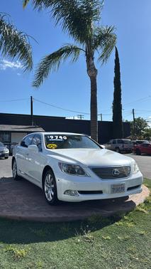 White 2007 Lexus LS 460 L