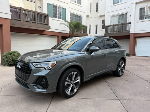 Gray 2022 Audi Q3 45 S line Premium Plus