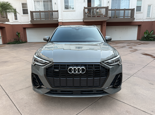 Gray 2022 Audi Q3 45 S line Premium Plus
