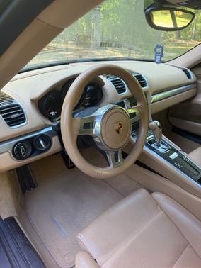 Blue 2015 Porsche Cayman Cayman