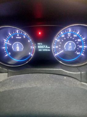 Blue 2013 Hyundai SONATA SE 2.0T