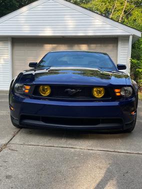 Blue 2012 Ford Mustang GT