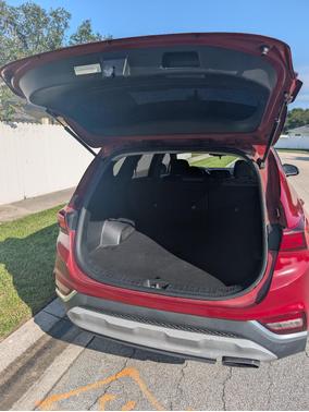 Red 2019 Hyundai SANTA FE SEL 2.4