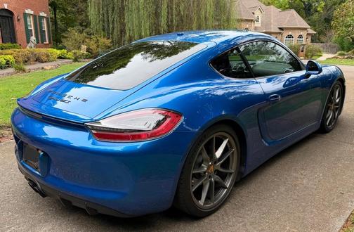 Blue 2016 Porsche Cayman Cayman GTS