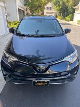Blue 2017 Toyota RAV4 XLE