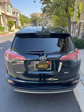 Blue 2017 Toyota RAV4 XLE