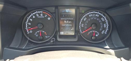 Blue 2023 Toyota Tacoma SR