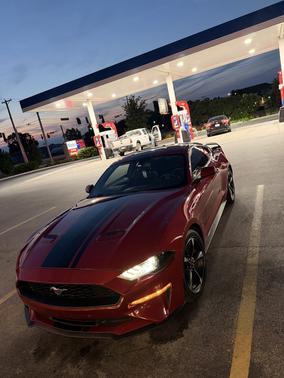 Red 2020 Ford Mustang EcoBoost Premium