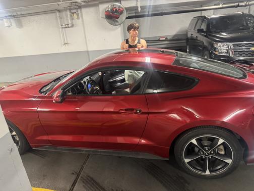 Red 2020 Ford Mustang EcoBoost Premium