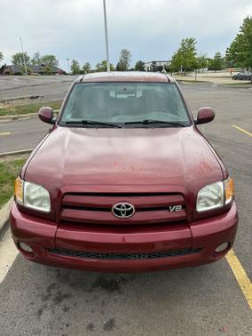 Red 2003 Toyota Tundra Limited Access Cab Stepside
