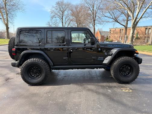 Black 2024 Jeep Wrangler 4xe Rubicon X