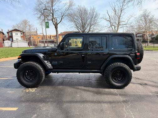 Black 2024 Jeep Wrangler 4xe Rubicon X