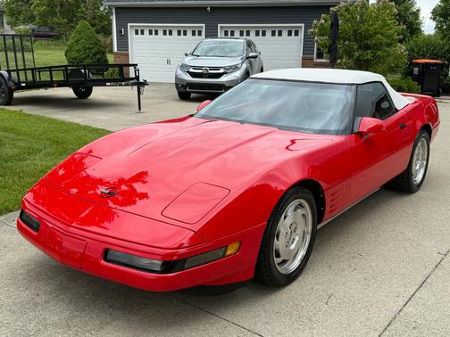 Red 1994 Chevrolet Corvette Base