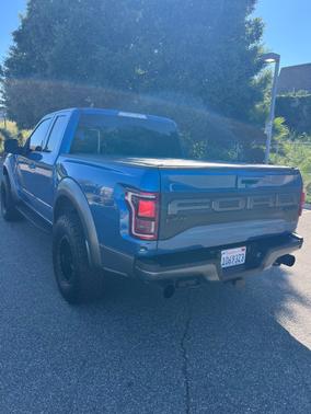 Blue 2019 Ford F-150 Raptor
