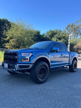 Blue 2019 Ford F-150 Raptor
