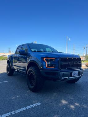 Blue 2019 Ford F-150 Raptor