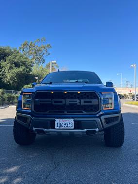 Blue 2019 Ford F-150 Raptor