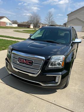 Black 2016 GMC Terrain Denali
