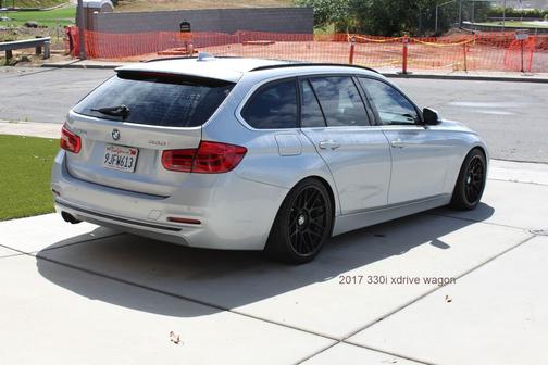 Silver 2017 BMW 330 i xDrive