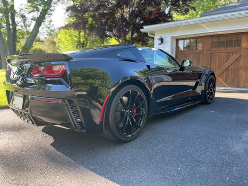 Black 2018 Chevrolet Corvette Grand Sport