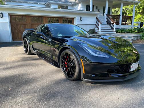 Black 2018 Chevrolet Corvette Grand Sport