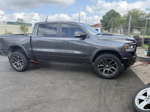 Gray 2019 RAM 1500 Laramie