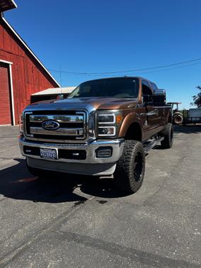 Brown 2011 Ford F-250 XLT
