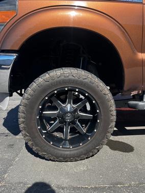 Brown 2011 Ford F-250 XLT
