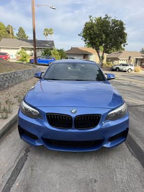 Blue 2014 BMW 228 i