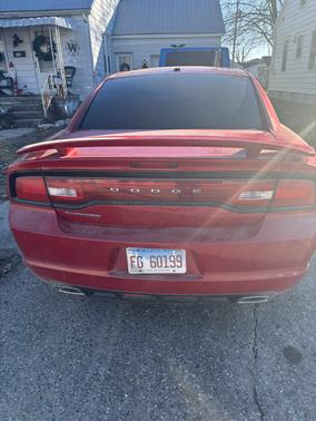 Red 2012 Dodge Charger SXT