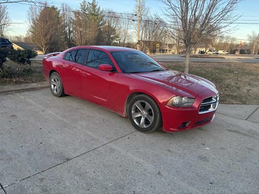 Red 2012 Dodge Charger SXT