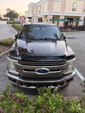 Black 2017 Ford F-350 King Ranch