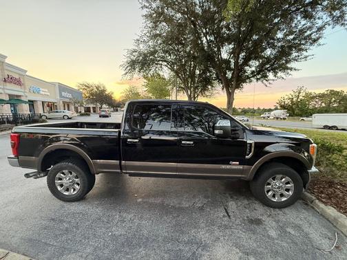Black 2017 Ford F-350 King Ranch