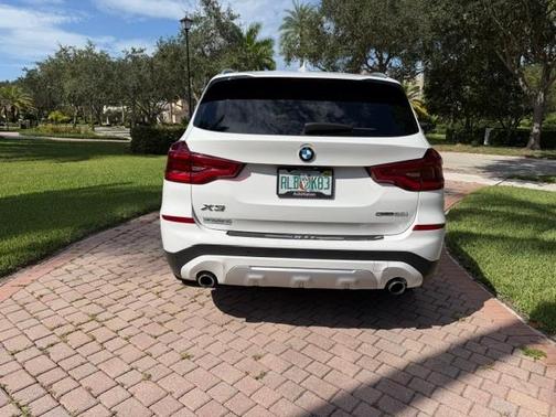 White 2020 BMW X3 sDrive30i
