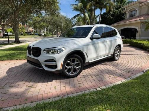 White 2020 BMW X3 sDrive30i
