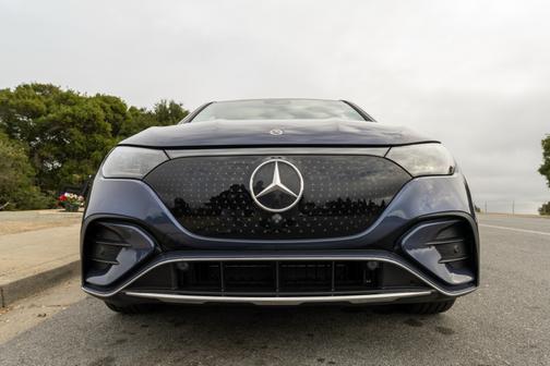 Blue 2023 Mercedes-Benz EQE 500 4MATIC