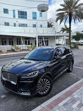 Black 2020 Lincoln Aviator Reserve RWD