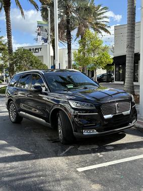 Black 2020 Lincoln Aviator Reserve RWD