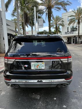 Black 2020 Lincoln Aviator Reserve RWD