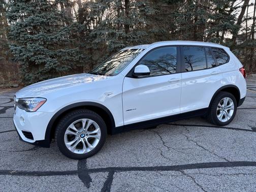 White 2017 BMW X3 xDrive35i