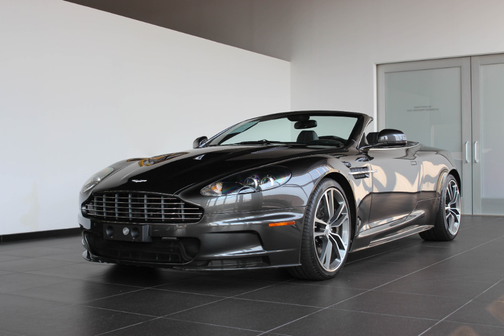 Silver 2010 Aston Martin DBS Volante