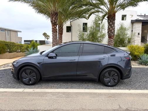 Gray 2026 Tesla Model Y Long Range Launch Series AWD