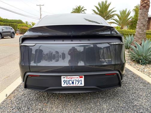 Gray 2026 Tesla Model Y Long Range Launch Series AWD