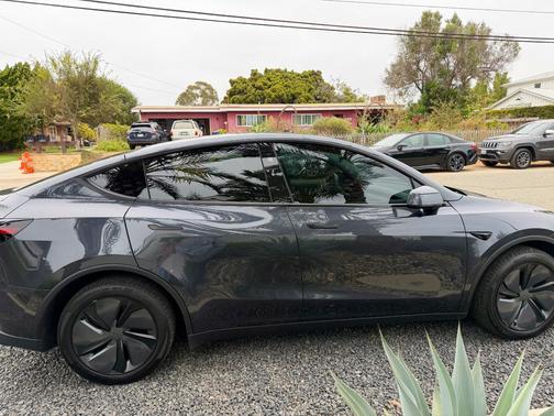 Gray 2026 Tesla Model Y Long Range Launch Series AWD