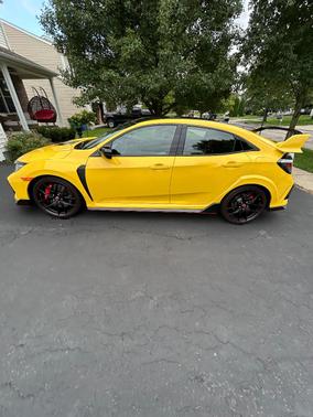 Yellow 2021 Honda Civic Type R Limited Edition