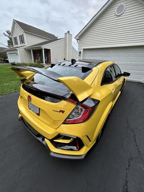 Yellow 2021 Honda Civic Type R Limited Edition